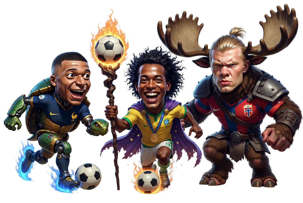 Brainrot football players
