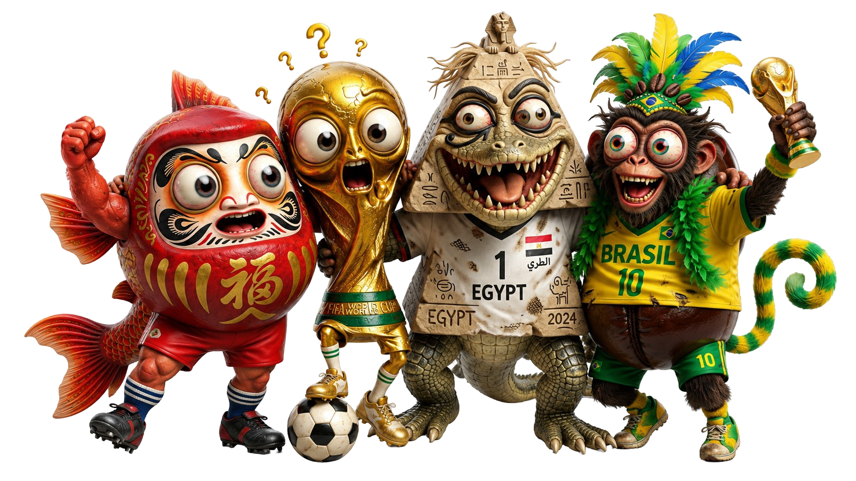 Brainrot football fans